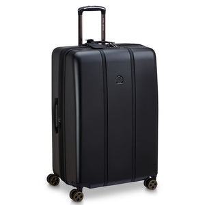 Delsey Cadense 76cm Medium Exp Luggage - Deep Black Delsey Luggage