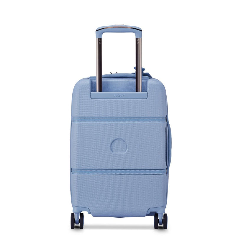 Delsey Chatelet Air Limited Edition 55cm Large Expander Luggage - Light Blue Delsey Luggage