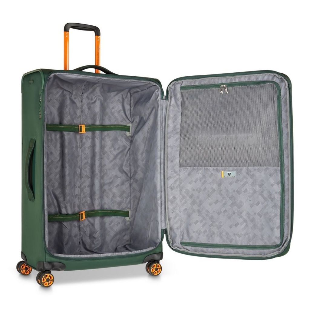 Roncato Move 77cm Large 3.8Kg Lightweight Luggage - Green