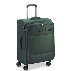 Securitech By Delsey Vanguard 66cm Medium Exp Softsided Luggage - Green