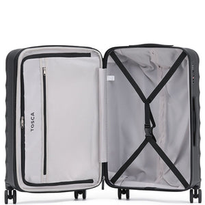 Tosca Interstellar 2.0 Medium 67cm Hardsided Suitcase - Black Tosca