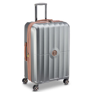Delsey Carrousel 2 Large Luggage 77cm Exp - Silver Delsey Luggage