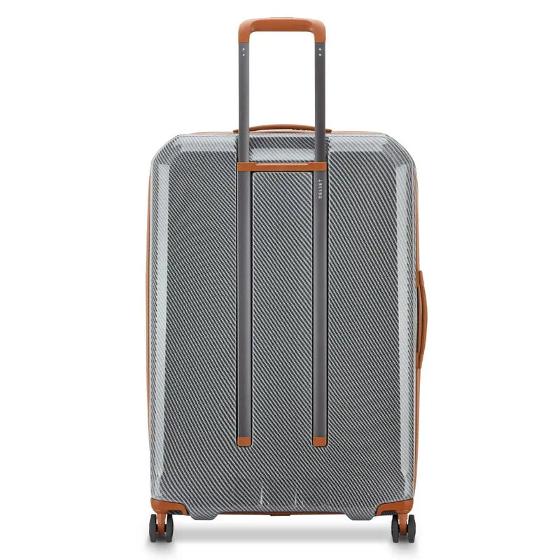 Delsey Helium Ultimate 76cm Large 3.9Kg Exp Luggage - Silver
