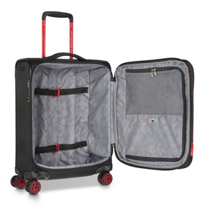 Roncato Move 55cm Carry On EXP Softsided Luggage - Smoke Black