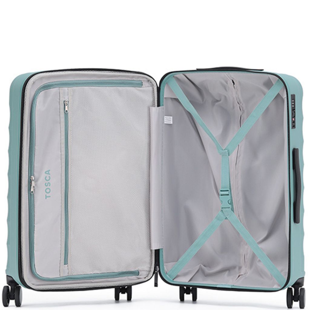 Tosca Interstellar 2.0 Medium 67cm Hardsided Suitcase - Ocean Blue Tosca