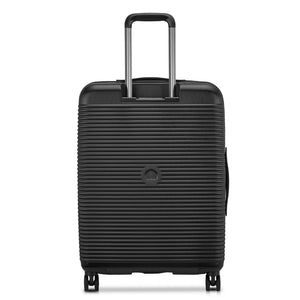 Delsey Freestyle Front Opening 66cm Medium Luggage - Black Delsey Luggage
