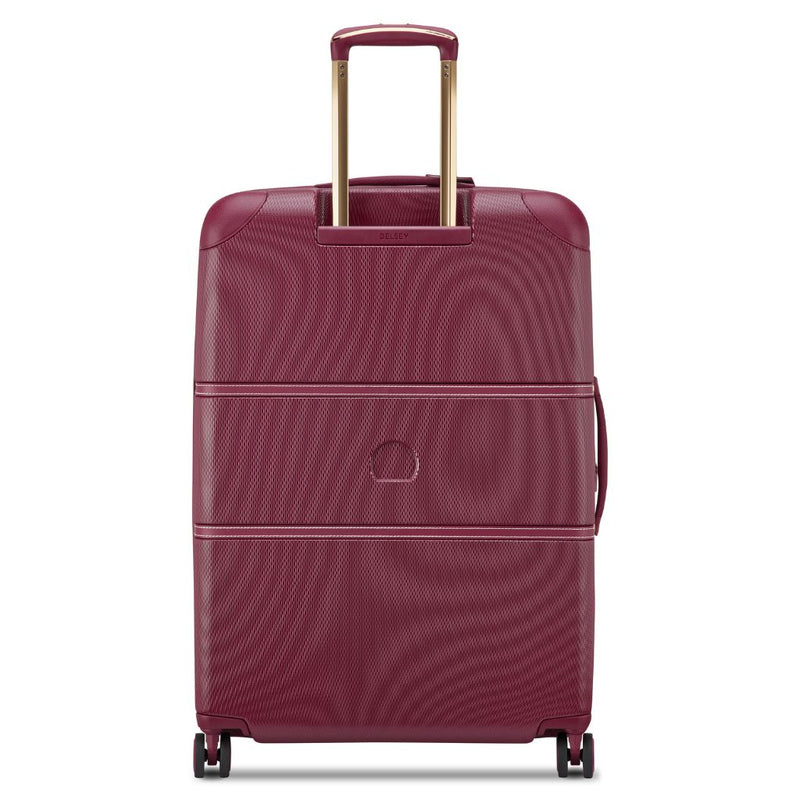 Delsey Chatelet Air Limited Edition 76cm Large Expander Luggage - Burgundy Delsey Luggage