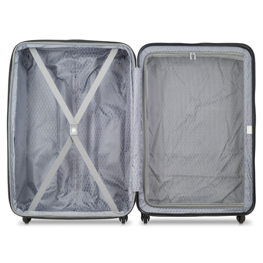 Delsey Comete 77cm Large Luggage - Black | On Sale today - Love Luggage