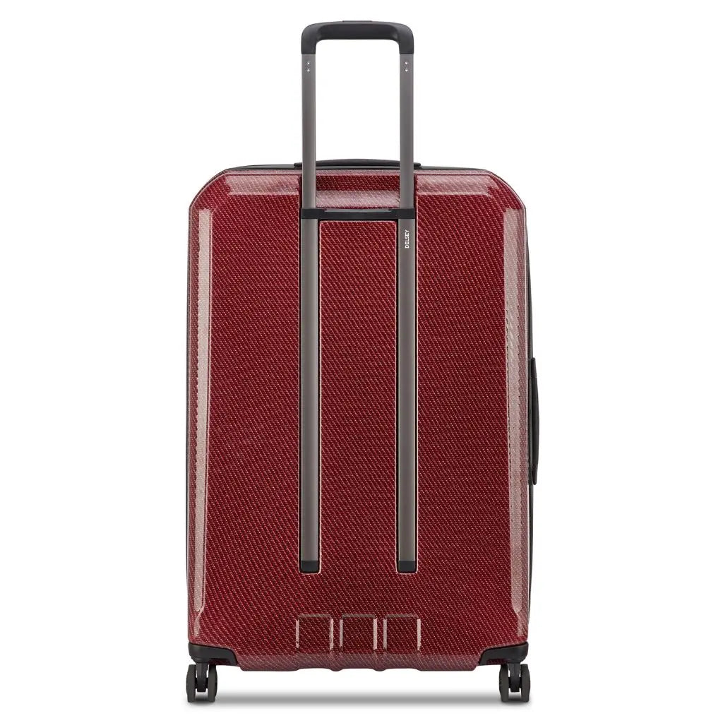 Delsey Helium Ultimate 76cm Large 3.9Kg Exp Luggage - Burgundy