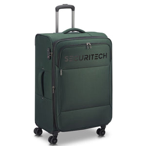 Securitech By Delsey Vanguard 76cm Large Exp Softsided Luggage - Green