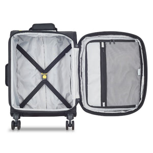 Delsey MAUBERT 2.0 56cm Carry On Softsided Luggage EXP - Black Delsey Luggage