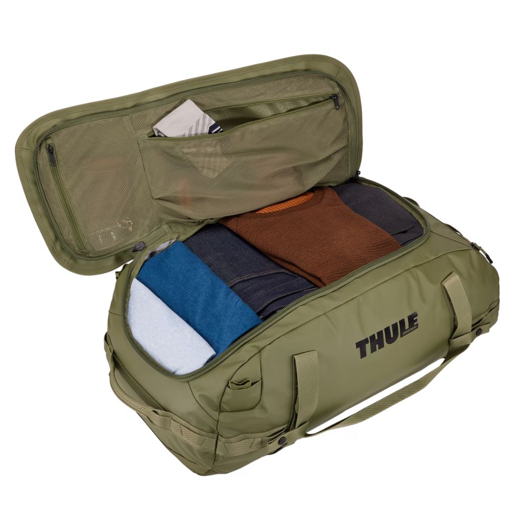 Thule Chasm 70L Duffel / Backpack Bag - Olivine Thule