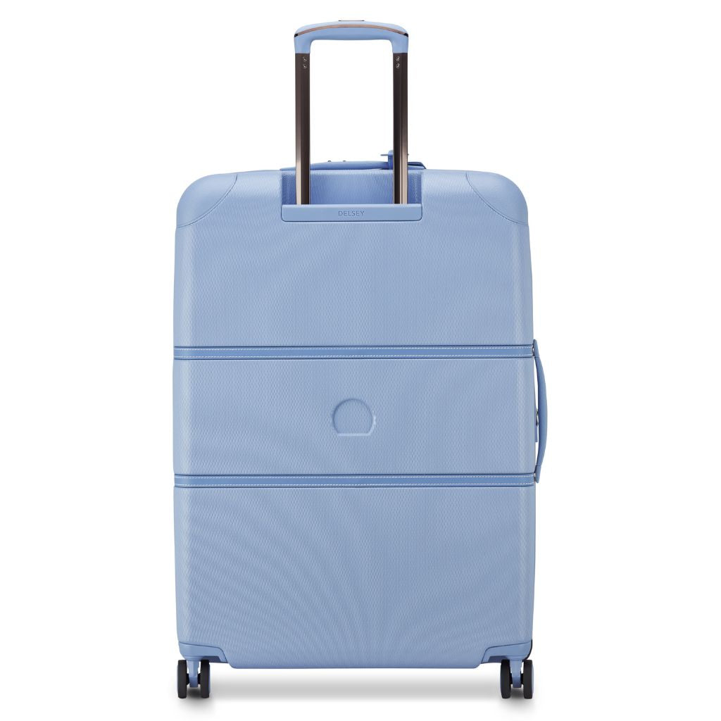 Delsey Chatelet Air Limited Edition 76cm Large Expander Luggage - Light Blue Delsey Luggage