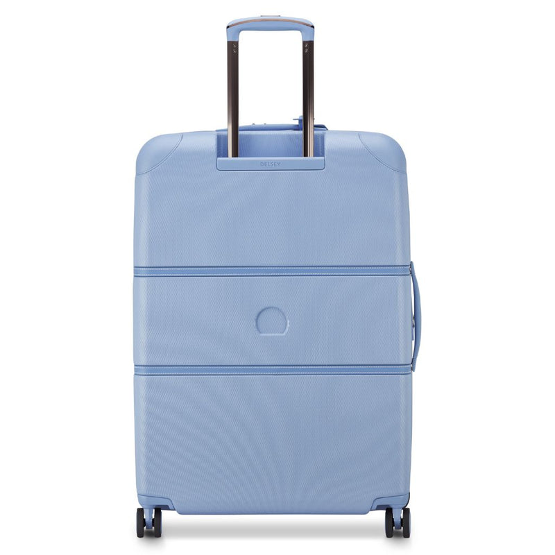 Delsey Chatelet Air Limited Edition 76cm Large Expander Luggage - Light Blue Delsey Luggage