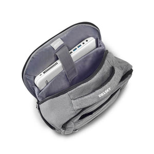 Delsey VOYAGER 2C BACKPACK 15.6" Laptop Backpack - Grey