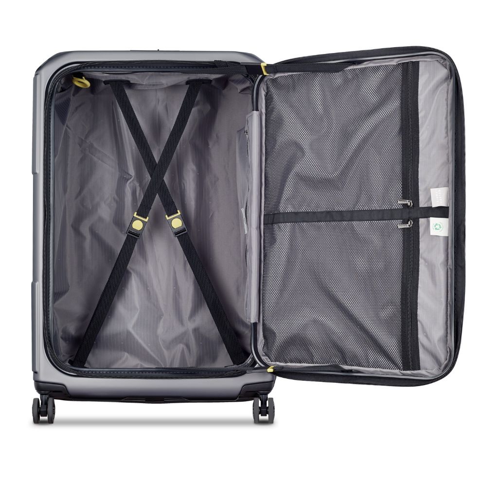 Delsey Securitime ZIP Top Opening 76cm Large Exp Luggage - Anthracite