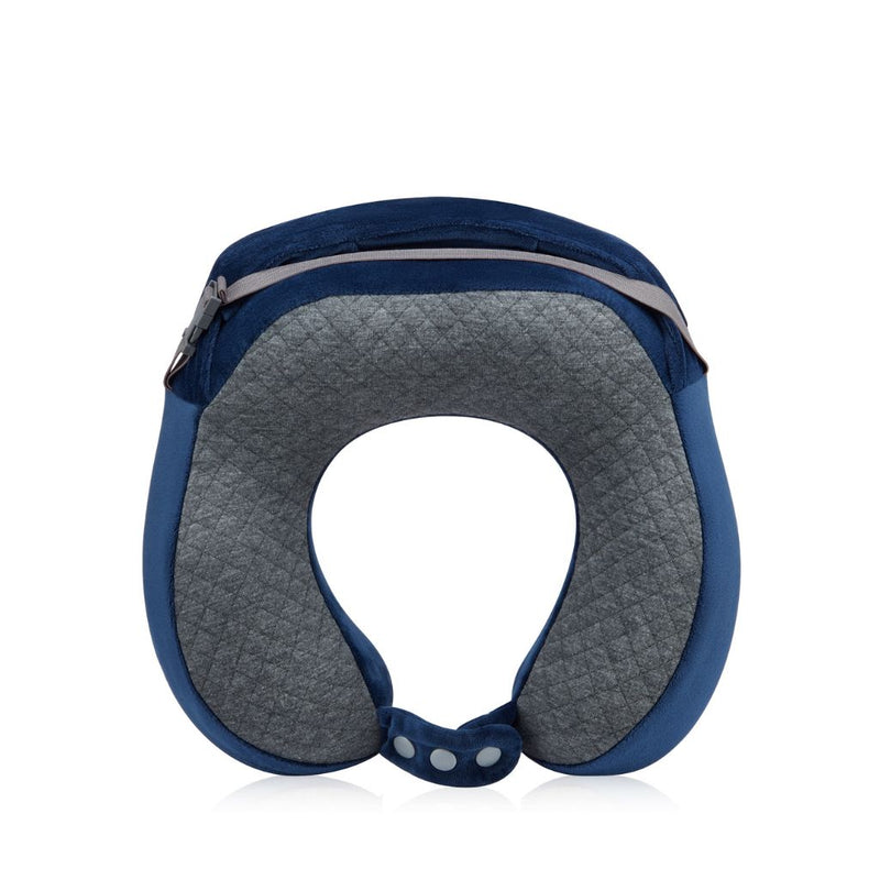 Delsey Memory Foam Travel pillow With Hoodie - Navy Delsey Luggage