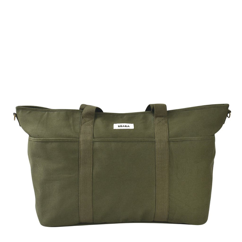 Beaba Madrid XXL Nappy Bag - Seagrass Beaba Nappy Bags