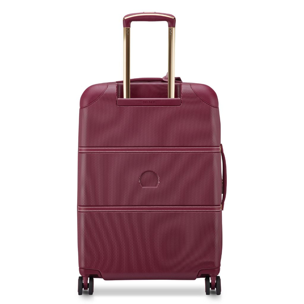 Delsey Chatelet Air Limited Edition 66cm Large Expander Luggage - Burgundy Delsey Luggage
