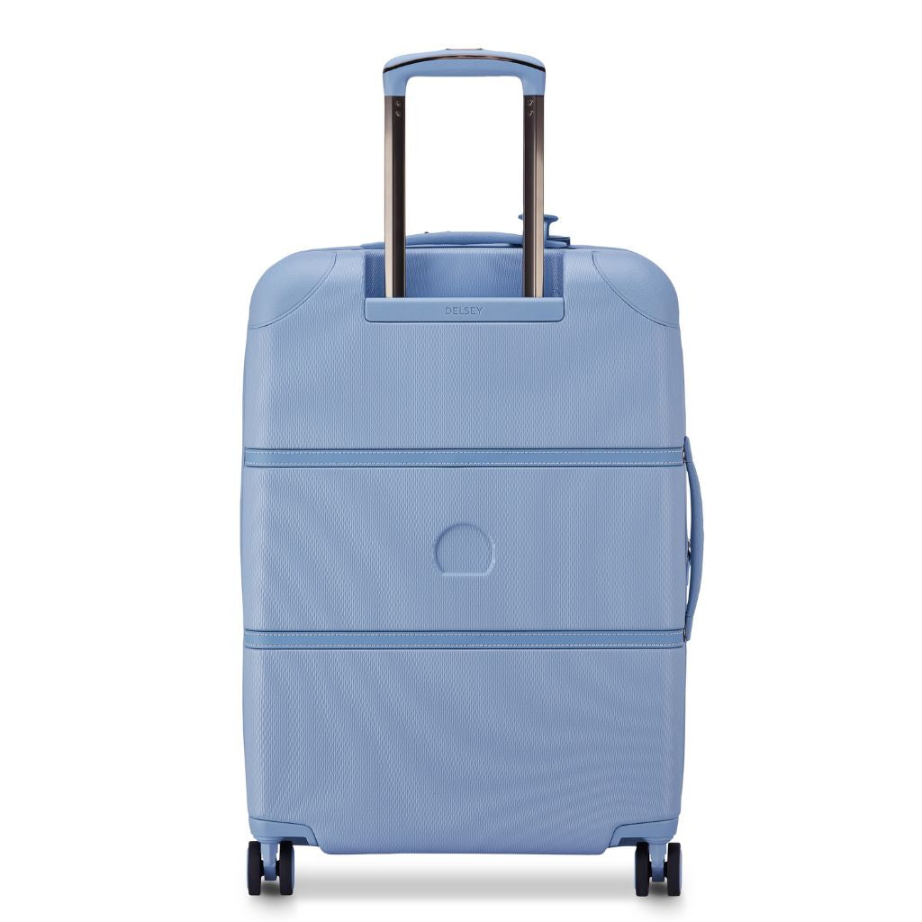 Delsey Chatelet Air Limited Edition 66cm Large Expander Luggage - Light Blue Delsey Luggage