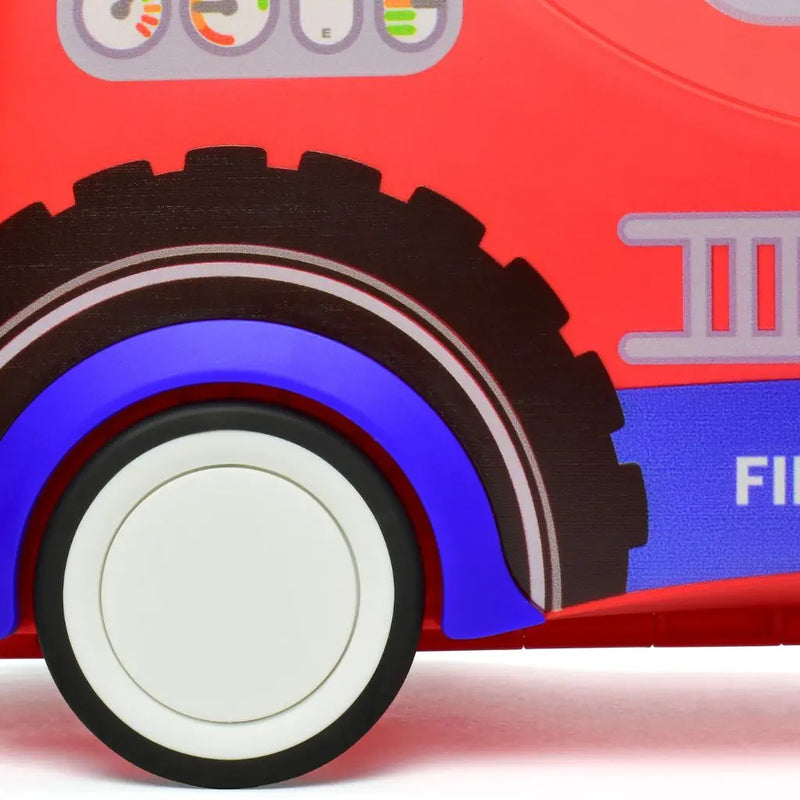 Trunki Glide Ride-on Luggage - Frank the Firetruck Trunki