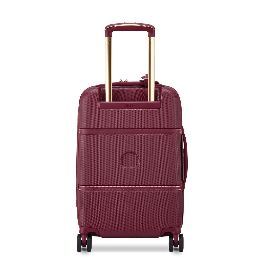 Delsey Chatelet Air Limited Edition 55cm Large Expander Luggage - Burgundy Delsey Luggage