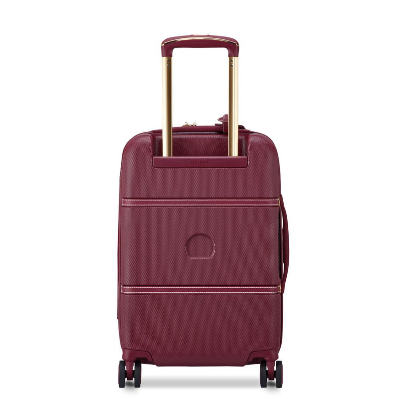Delsey Chatelet Air Limited Edition 55cm Large Expander Luggage - Burgundy Delsey Luggage