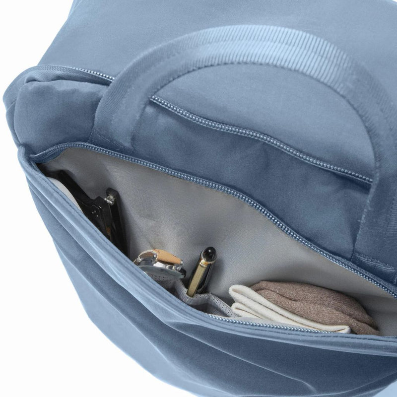 XD Design Soft Tote Laptop Backpack - Dusty Blue