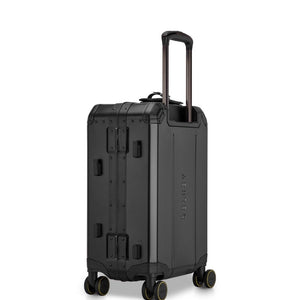 Delsey Alu’r - Aluminum Zipperless Premium Carry On - Black Delsey Luggage