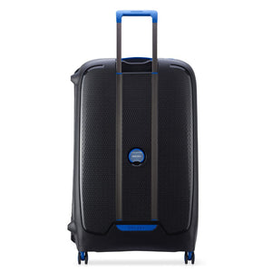 Delsey Moncey 76cm Medium Hardsided Luggage Black/Blue