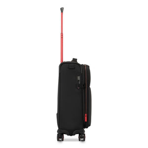 Roncato Move 55cm Carry On EXP Softsided Luggage - Smoke Black