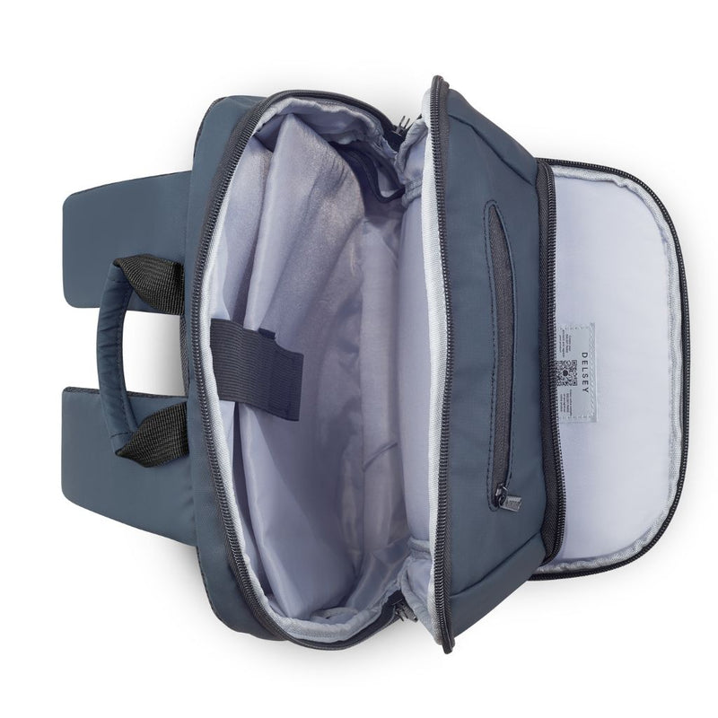 Delsey Parvis Plus 15.6" Laptop Backpack WP Grey Delsey Luggage