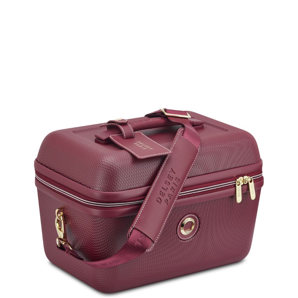 Delsey Chatelet Air 2.0 Beauty Case - Burgundy Delsey Luggage