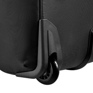 Jeep 73 cm Duel Wheel Lightweight Medium Duffle Bag - Black