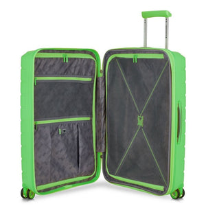 Roncato B Flying DLX Medium Exp Luggage - Lime green