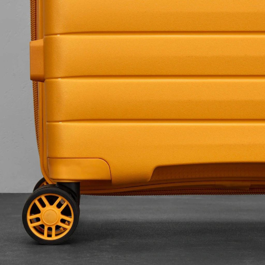 Rock Palma Medium Lightweight Hardsided Suitcase - Yellow