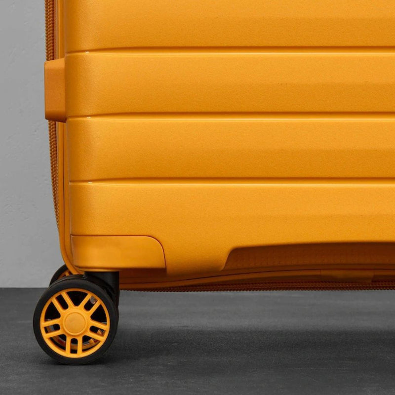 Rock Palma Medium Lightweight Hardsided Suitcase - Yellow