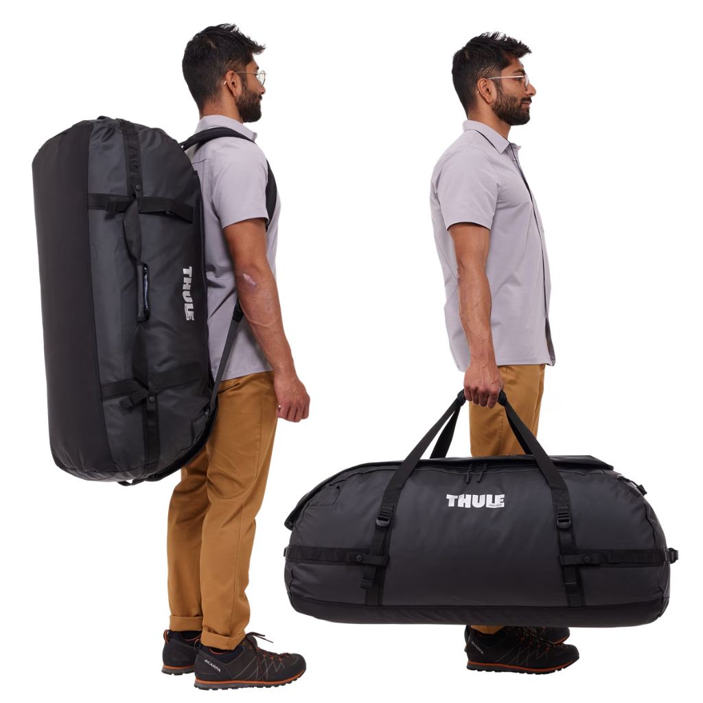 Thule Chasm 130L Duffel / Backpack Bag - Black Thule