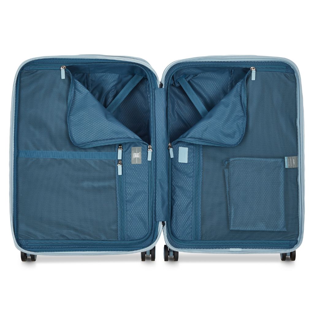 Delsey Chatelet Air Limited Edition 66cm Large Expander Luggage - Light Blue Delsey Luggage