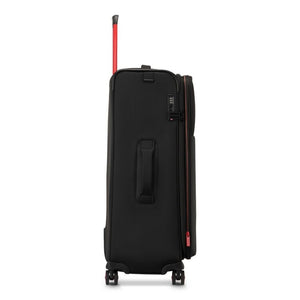 Roncato Move 77cm Large EXP Softsided Luggage - Smoke Black