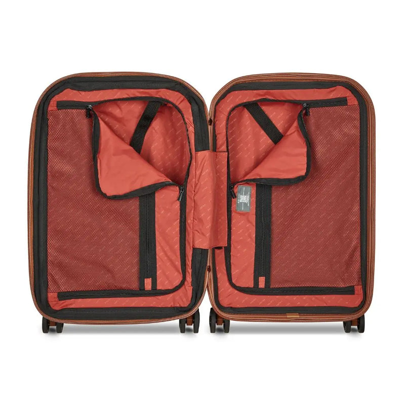 Delsey Helium Ultimate 55cm Carry On 2.3Kg Exp Luggage - Silver
