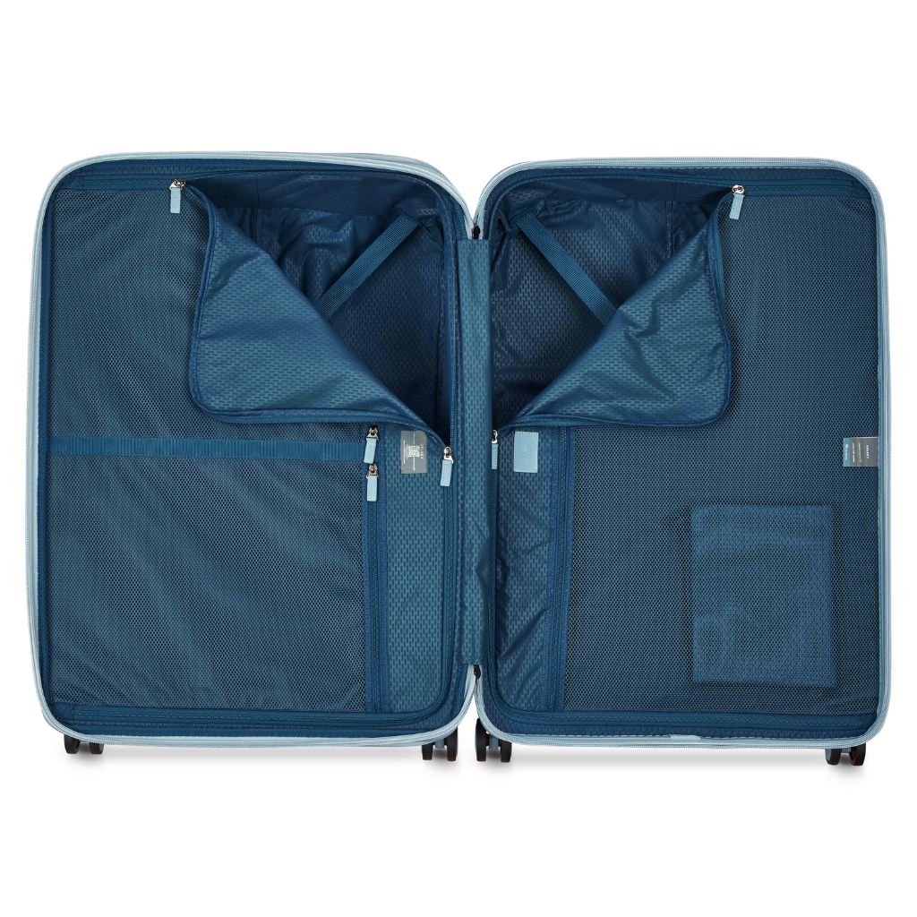 Delsey Chatelet Air Limited Edition 76cm Large Expander Luggage - Light Blue Delsey Luggage