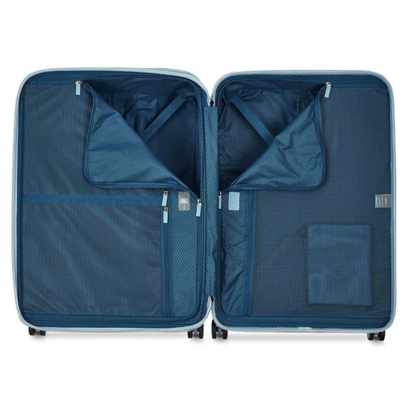 Delsey Chatelet Air Limited Edition 76cm Large Expander Luggage - Light Blue Delsey Luggage