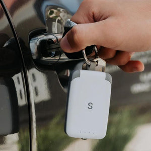 SnapWireless PowerPack Nano Portable Keyring Charger - Black