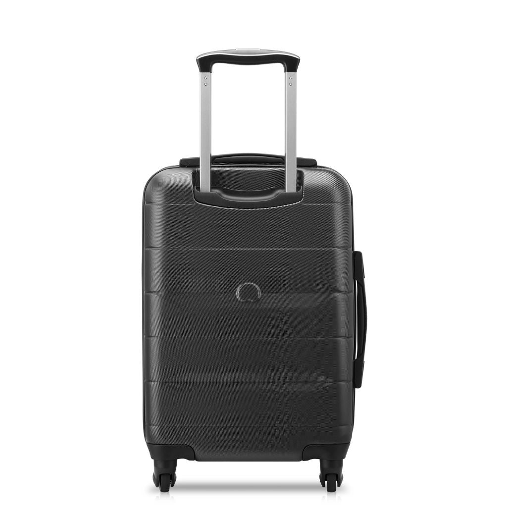 Delsey Comete 55cm Carry On Luggage Black On Sale today Love Luggage