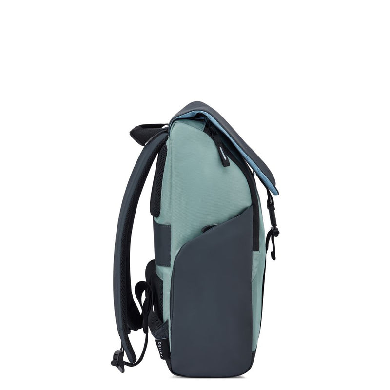 Delsey Securflap 15.6" Laptop Backpack Sage Green Delsey Luggage