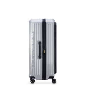 Delsey Securitime ZIP Top Opening 76cm Large Exp Luggage - Silver