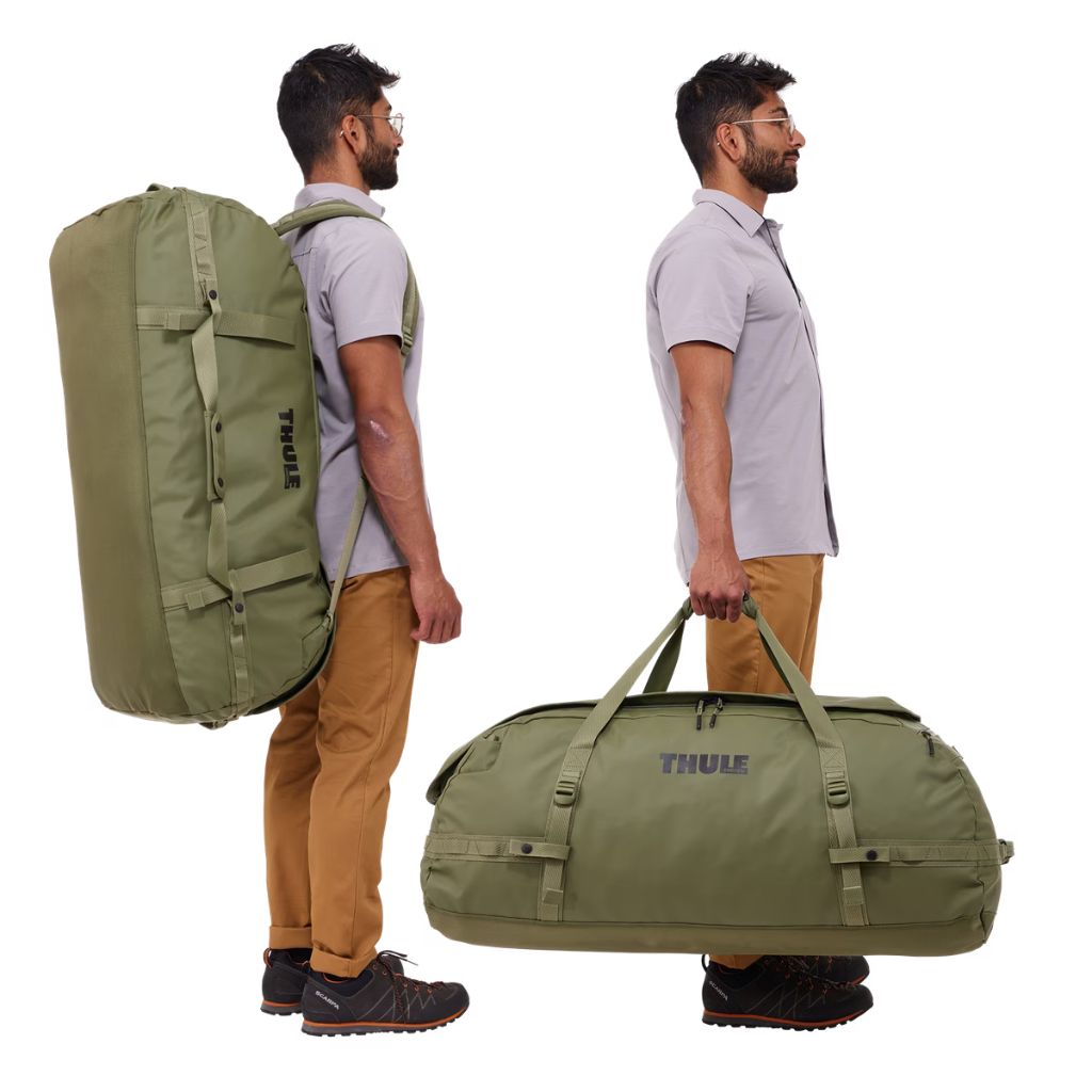 Thule Chasm 130L Duffel / Backpack Bag - Olivine Thule