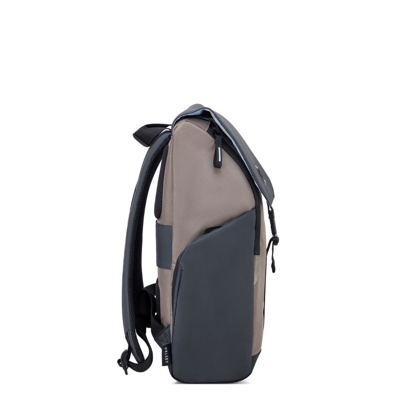 Delsey Securflap 15.6" Laptop Backpack Brown Delsey Luggage