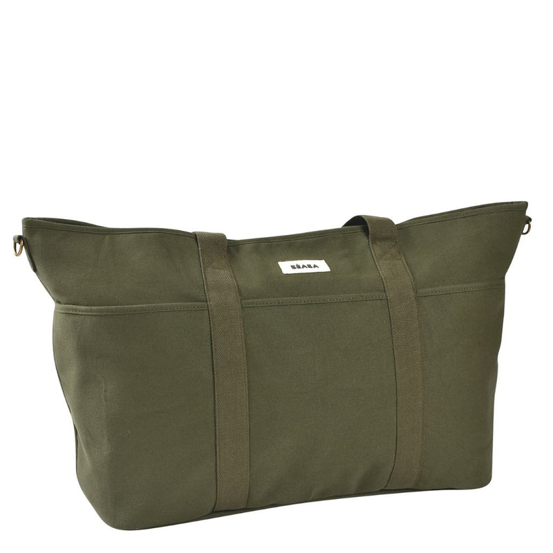 Beaba Madrid XXL Nappy Bag - Seagrass Beaba Nappy Bags